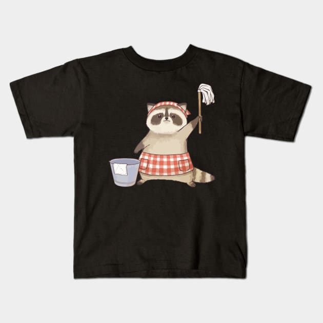 Racoon eh Kids T-Shirt by TheAnimeFactory